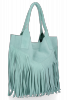 Dámská kabelka shopper bag Vittoria Gotti mátová VPOS9